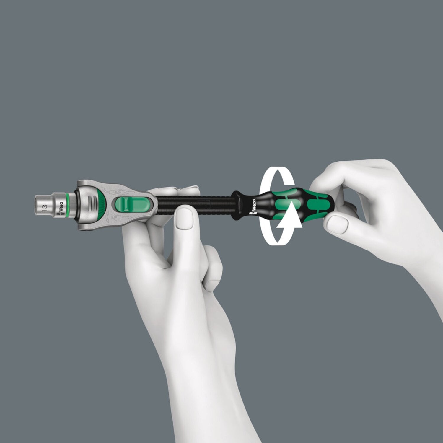 Wera Zyklop speed ratchet kit 1/2" drive - US sizes