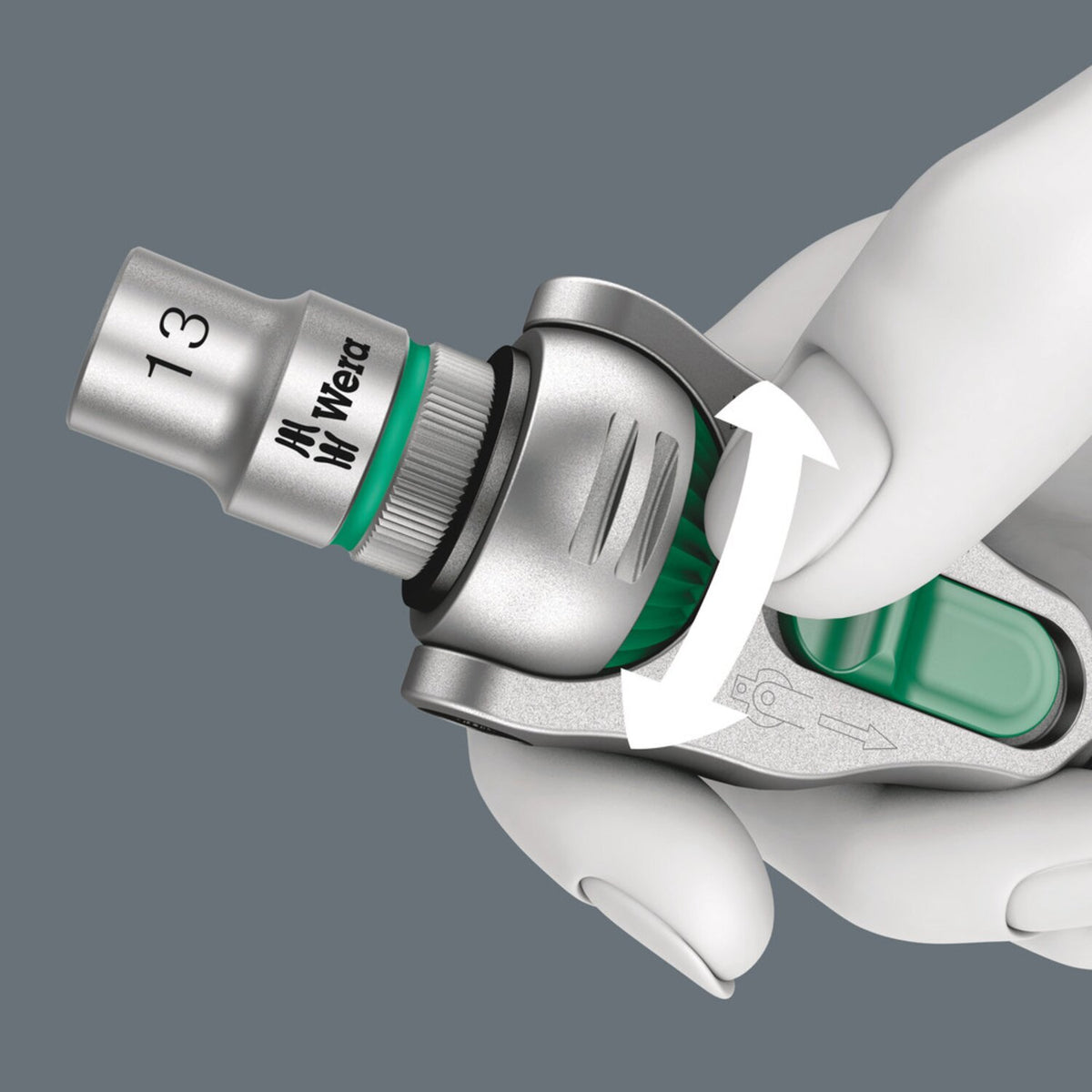 Wera Zyklop speed ratchet kit 1/2" drive - US sizes