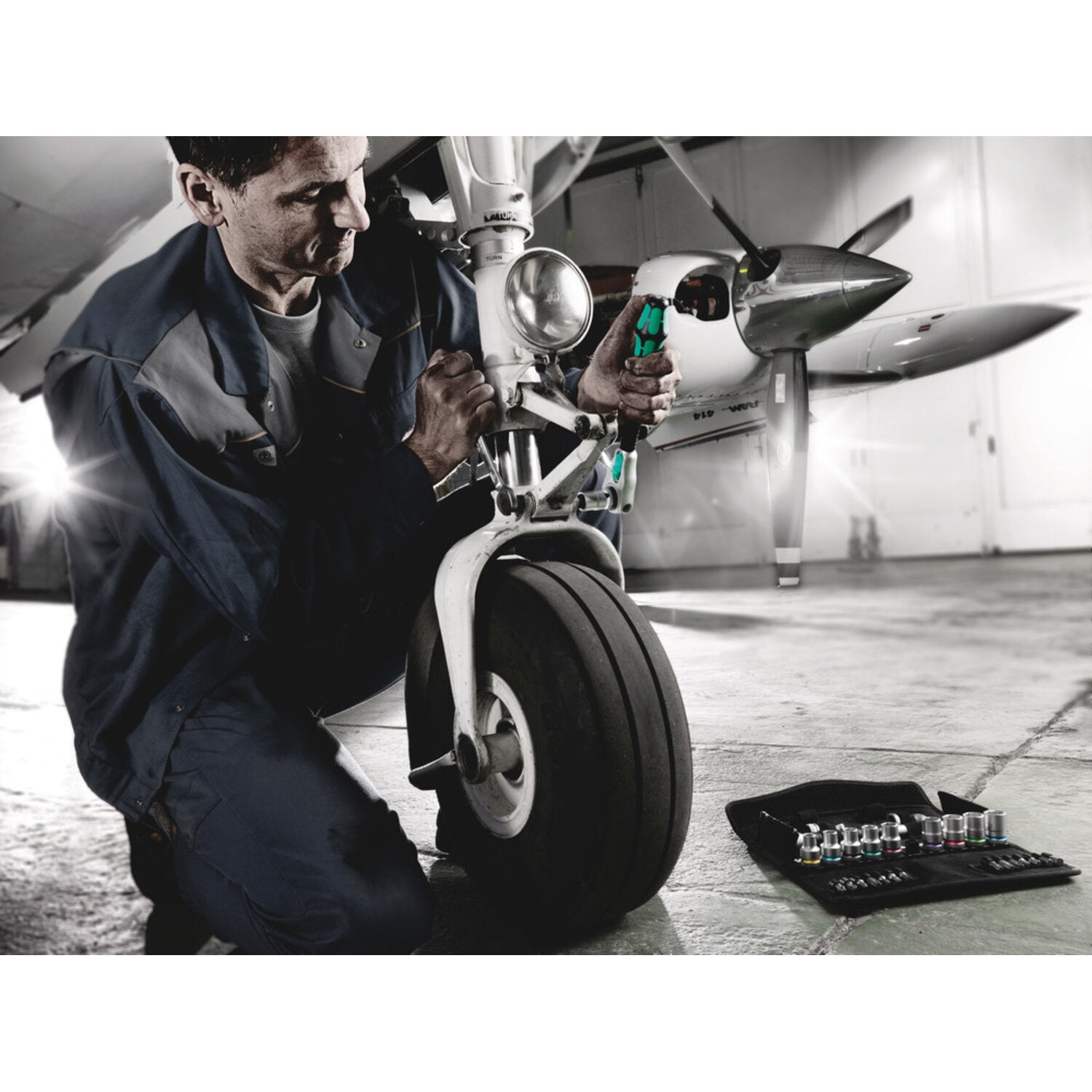 Wera Zyklop 1/2" socket - US sizes 1"