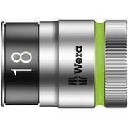 Wera Zyklop 1/2" socket with holding function - Metric 18.0