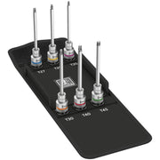 Wera Zyklop 1/2" drive extended Torx® socket bit set