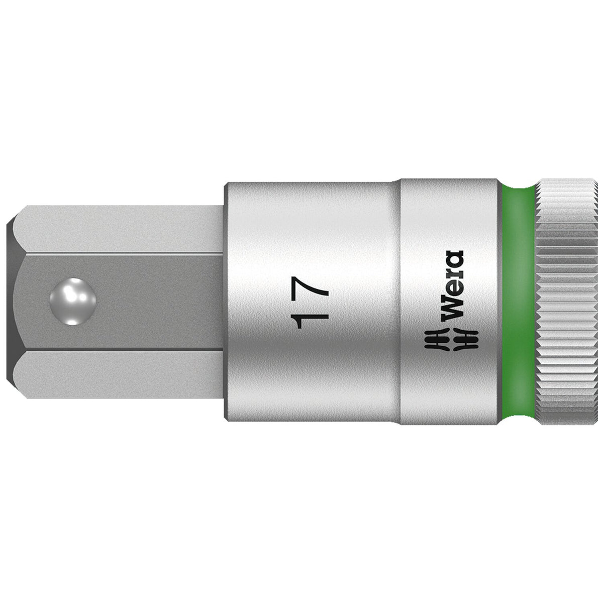 Wera Zyklop 1/2" Hex socket bit with holding function