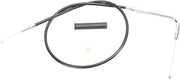 DRAG SPECIALTIES Black Vinyl Throttle Cable for Smooth Handlebar
