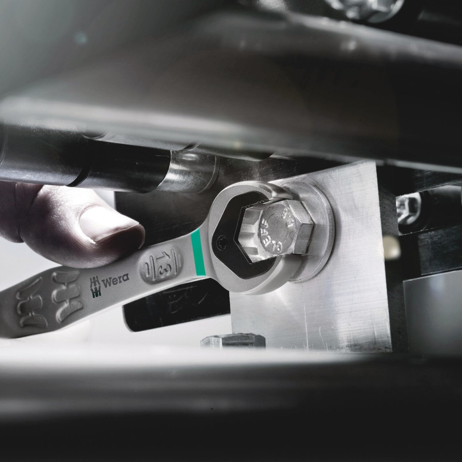Wera ratcheting wrench open/ box end 5/8" Joker - US sizes