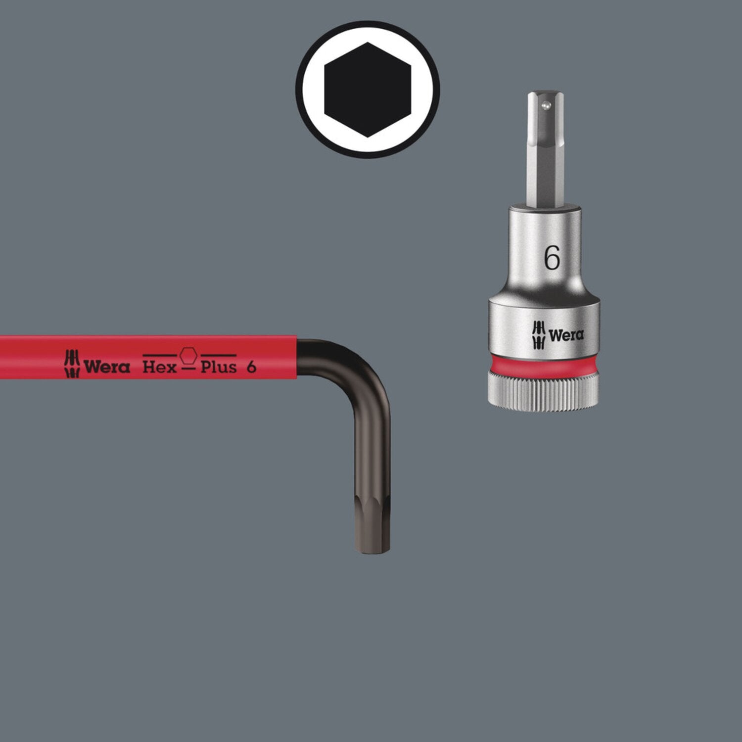 Wera hex key set multicolor - US sizes
