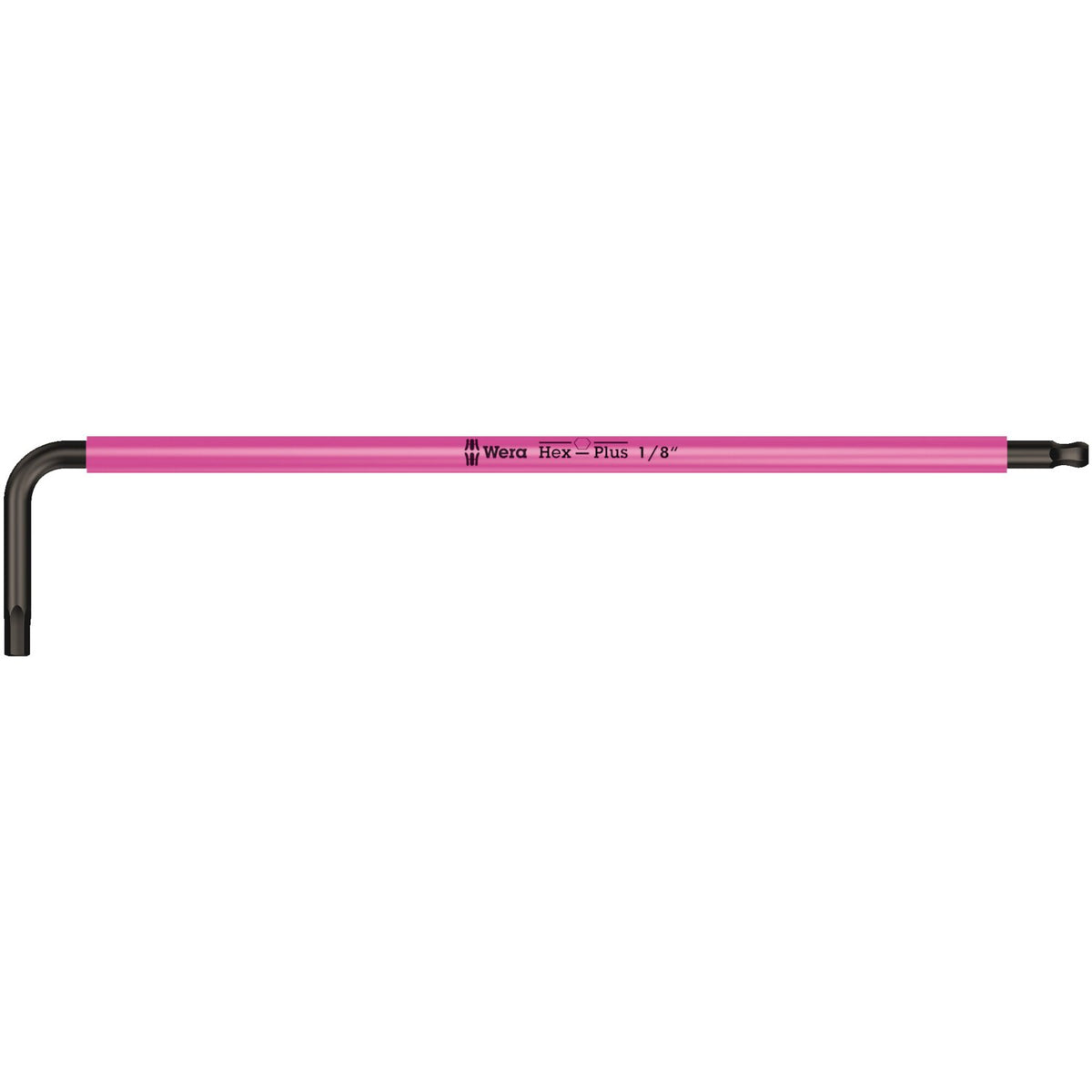 Wera hex key multicolor bright pink - US sizes 1/8"