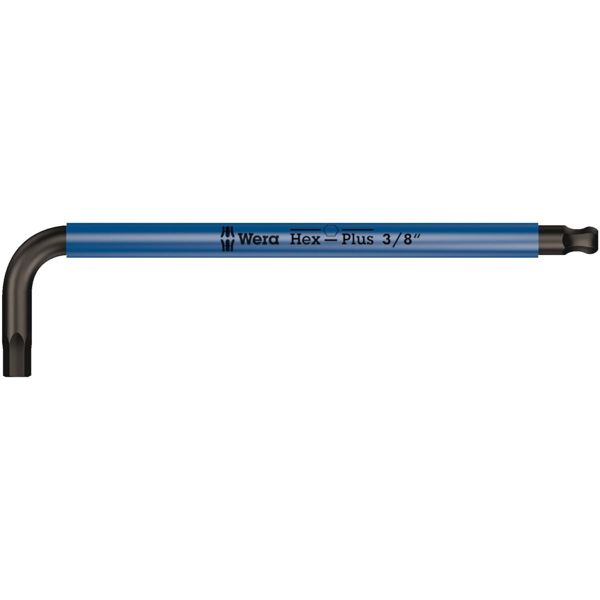 Wera hex key multicolor blue - US sizes 3/8"