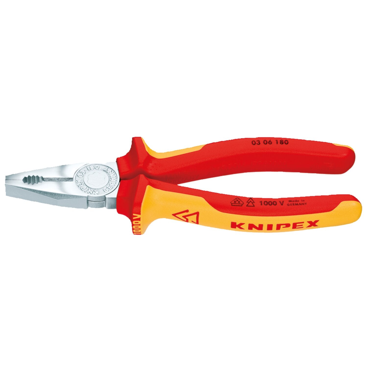 Knipex combination pliers 180mm VDE