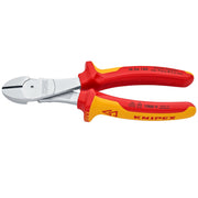 Knipex high leverage diagonal cutting pliers 180mm VDE