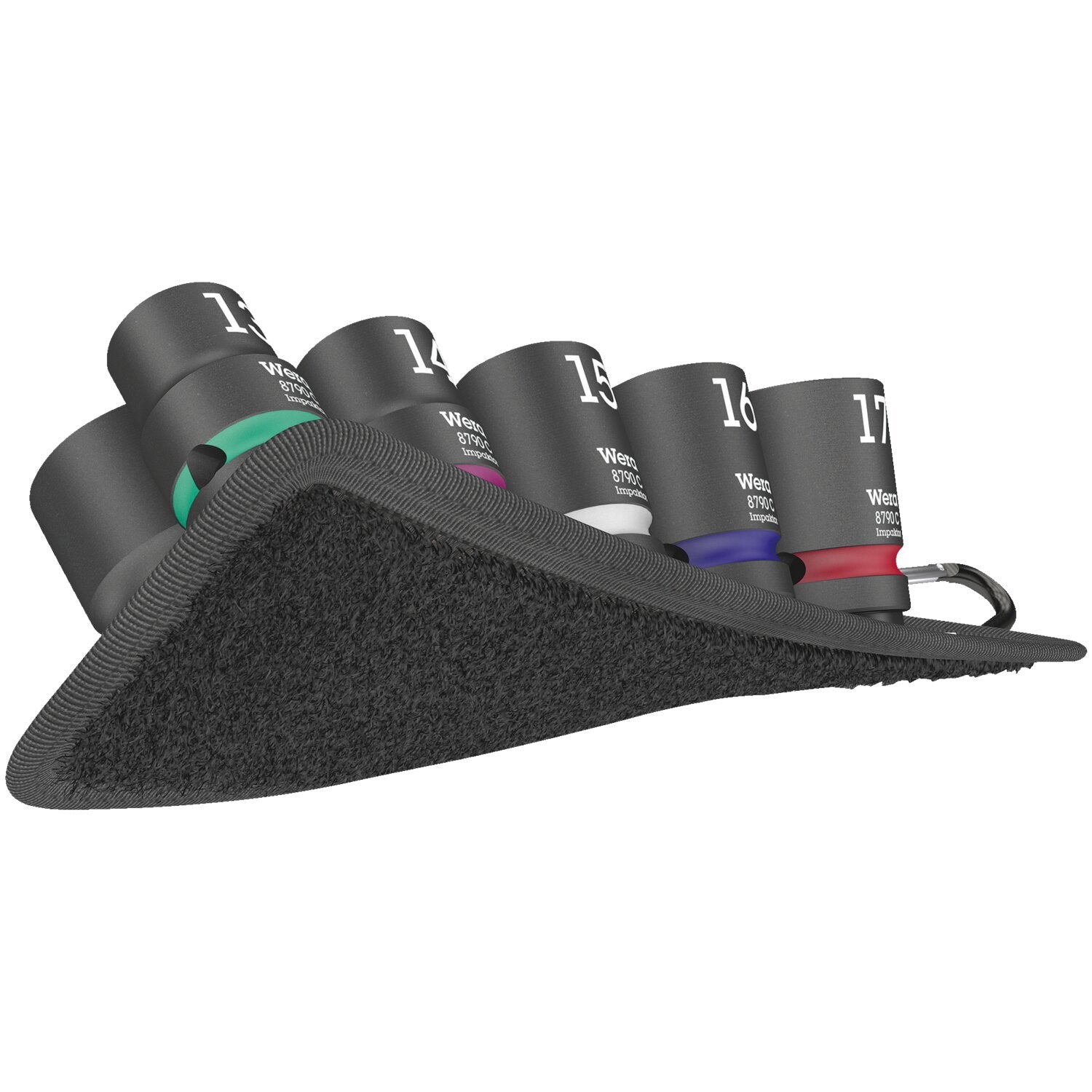 Wera Impaktor 1/2" hex socket set - Metric