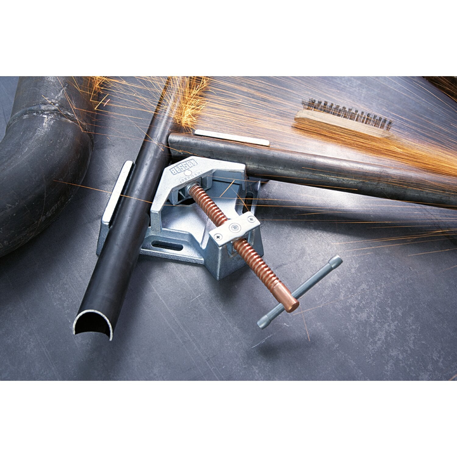 Bessey metal angle clamps - 2x90mm