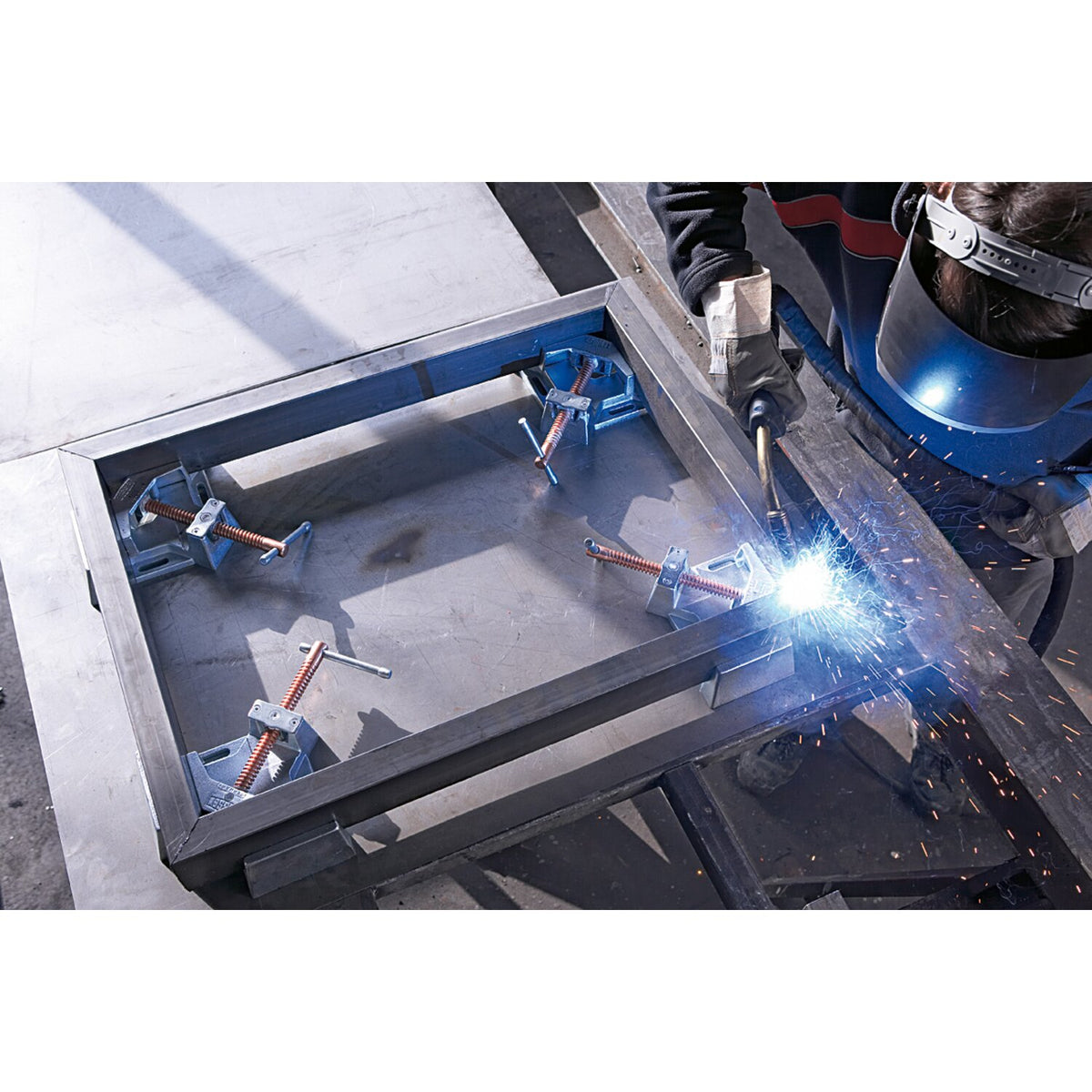Bessey metal angle clamps - 2x90mm