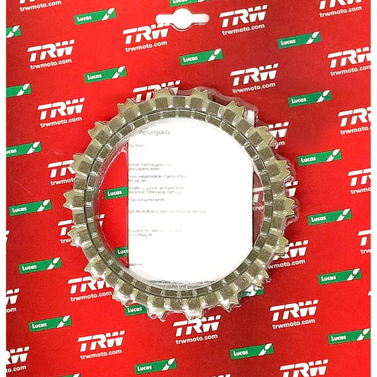 TRW clutch plate kit frictions discs