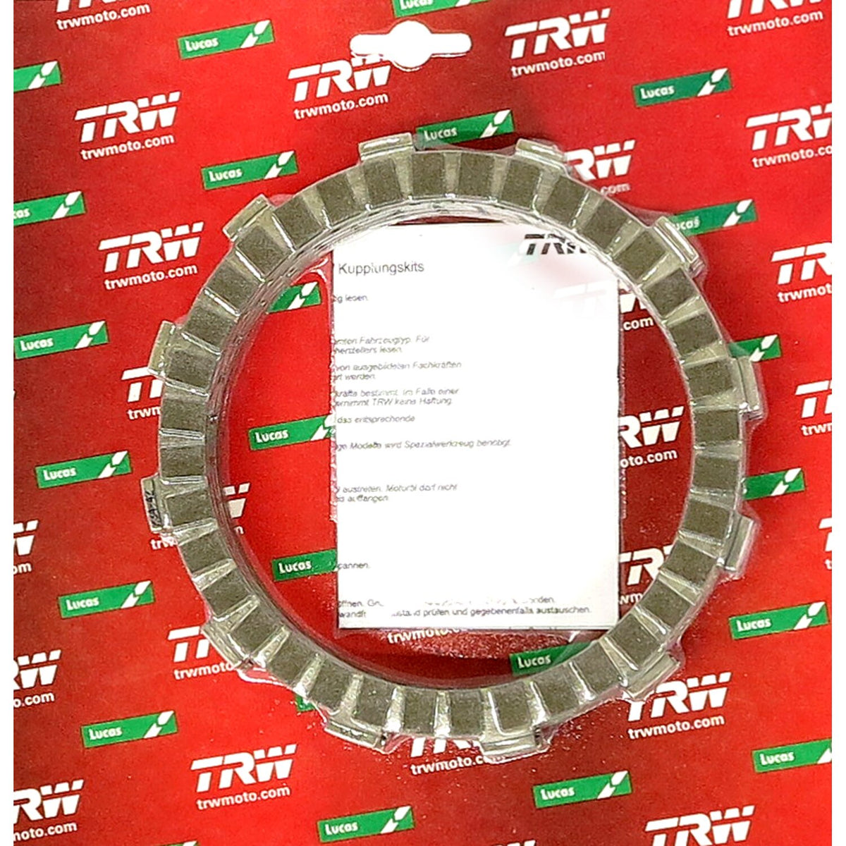 TRW clutch plate kit frictions discs