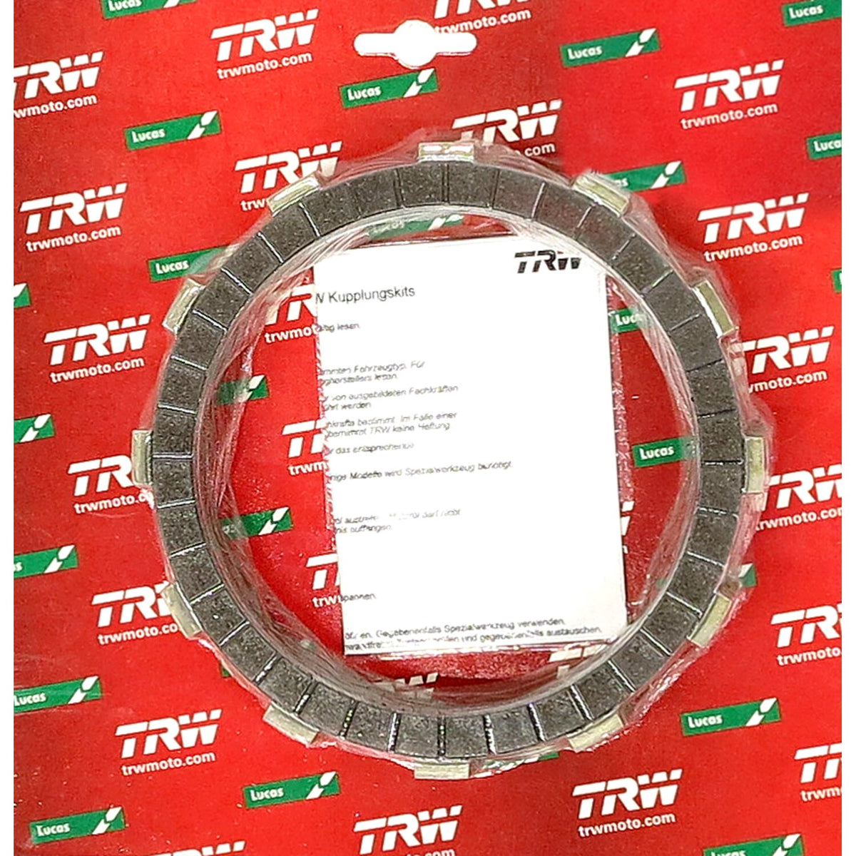 TRW clutch plate kit frictions discs