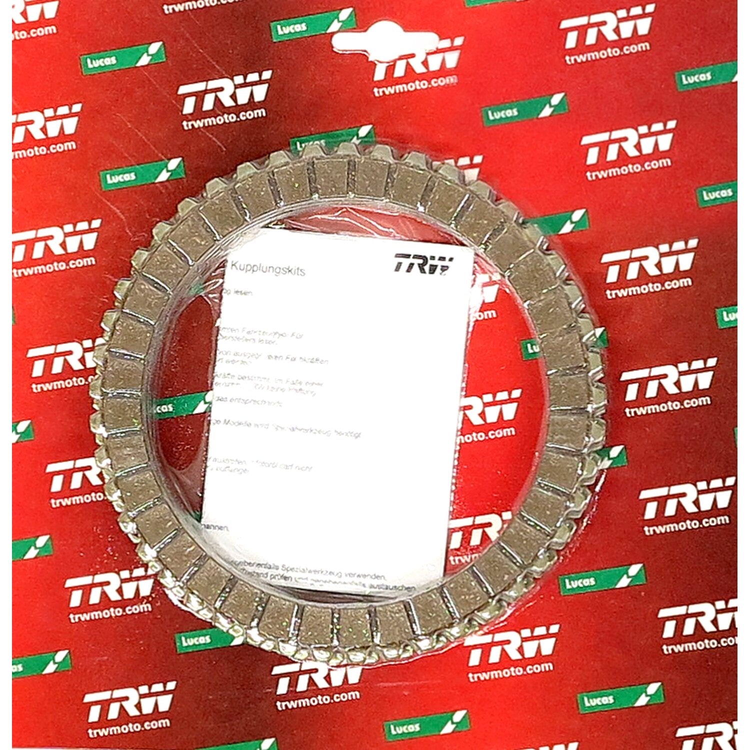 TRW clutch plate kit frictions discs