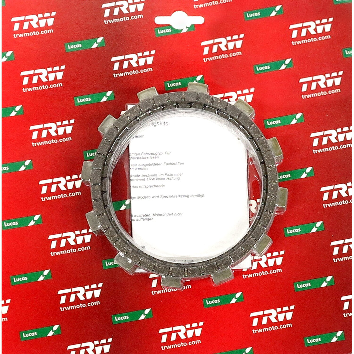 TRW clutch plate kit frictions discs