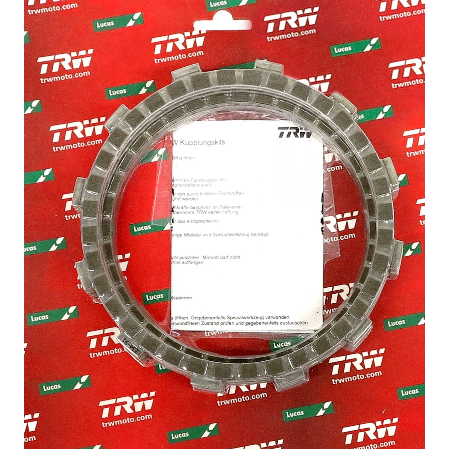 TRW clutch plate kit frictions discs