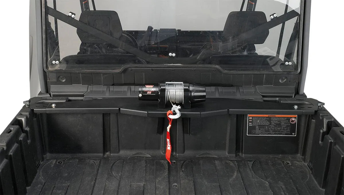 Moose Offroad Four Wheel Bed Winch Mount for UTVs