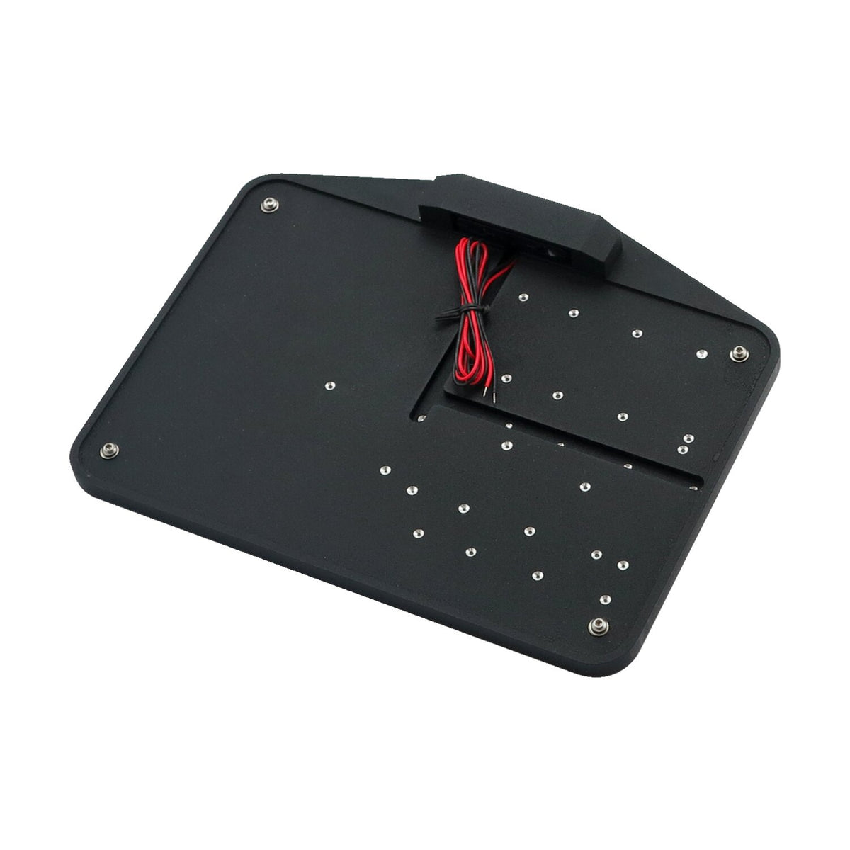 CPV license plate holder only w/LED PlateLight EU - Black