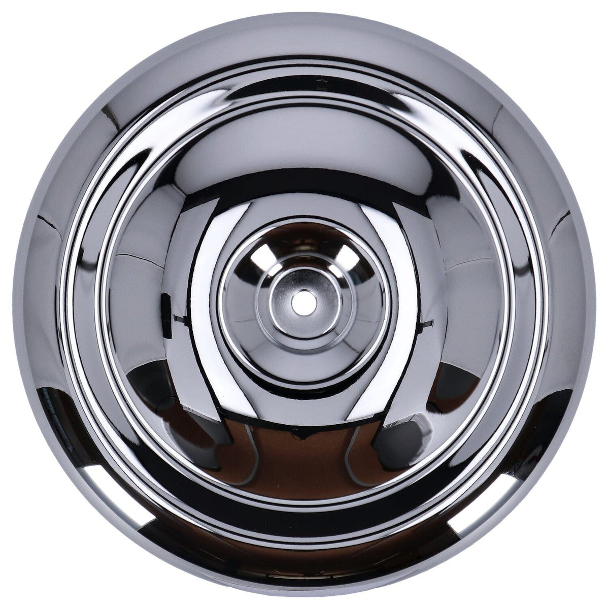 Mikuni HSR42 air cleaner cover (with cut-out) - Chrome