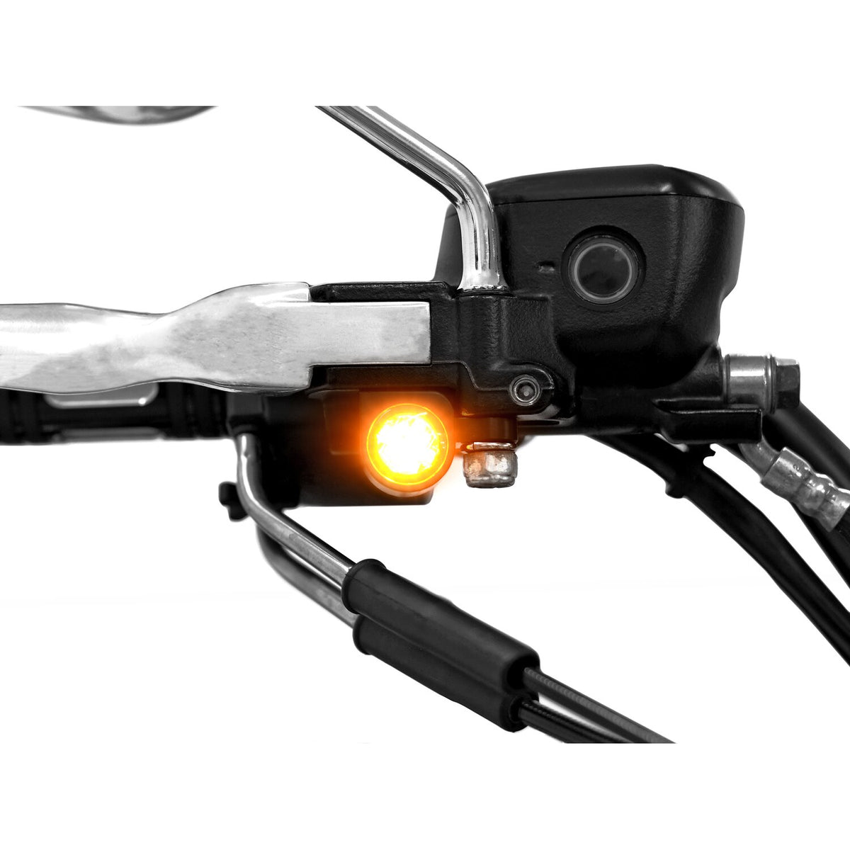 Zieger Below bar LED turnsignals # 4 black