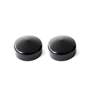 Killer Custom fork tube cap bolt cover set - Black - 2-piece