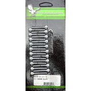 Gardner-Westcott rocker box hardware kit - Chrome