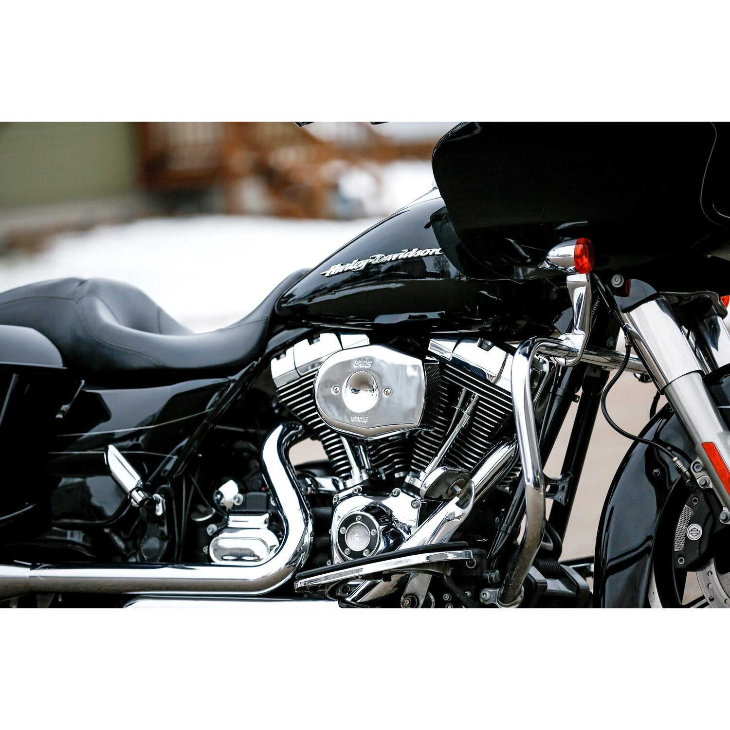 S&S Stealth Tribute air cleaner kit - Chrome
