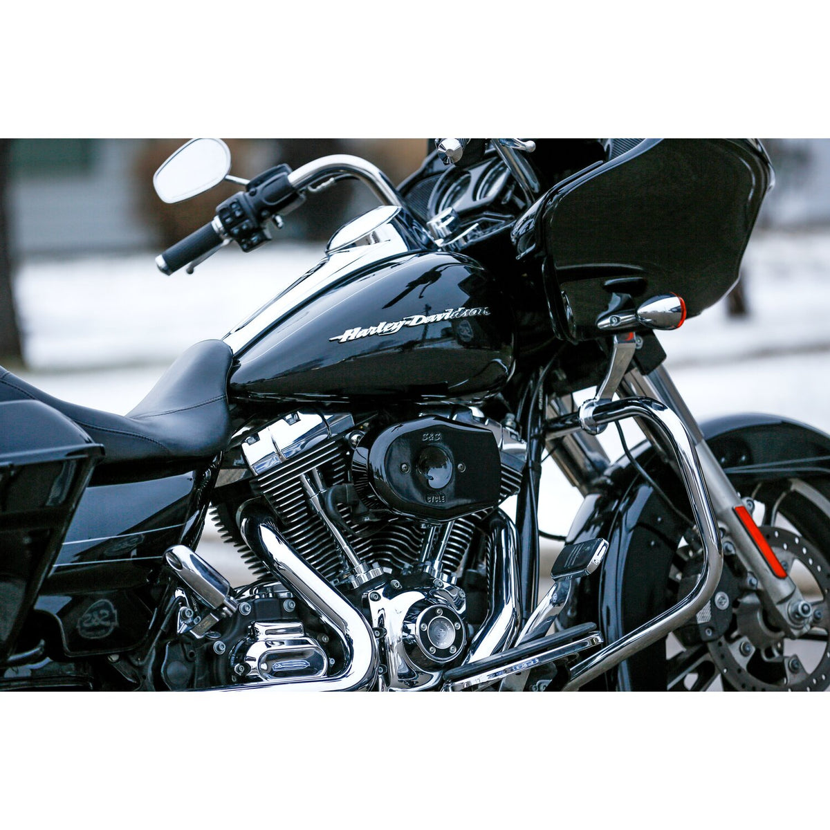S&S Stealth Tribute air cleaner kit - Black