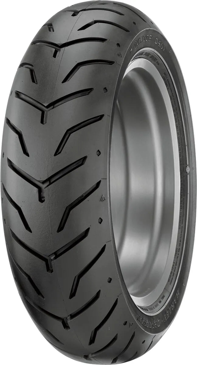 Dunlop D407 H/D Rear Tire 180/65B16 81H for H-D Touring