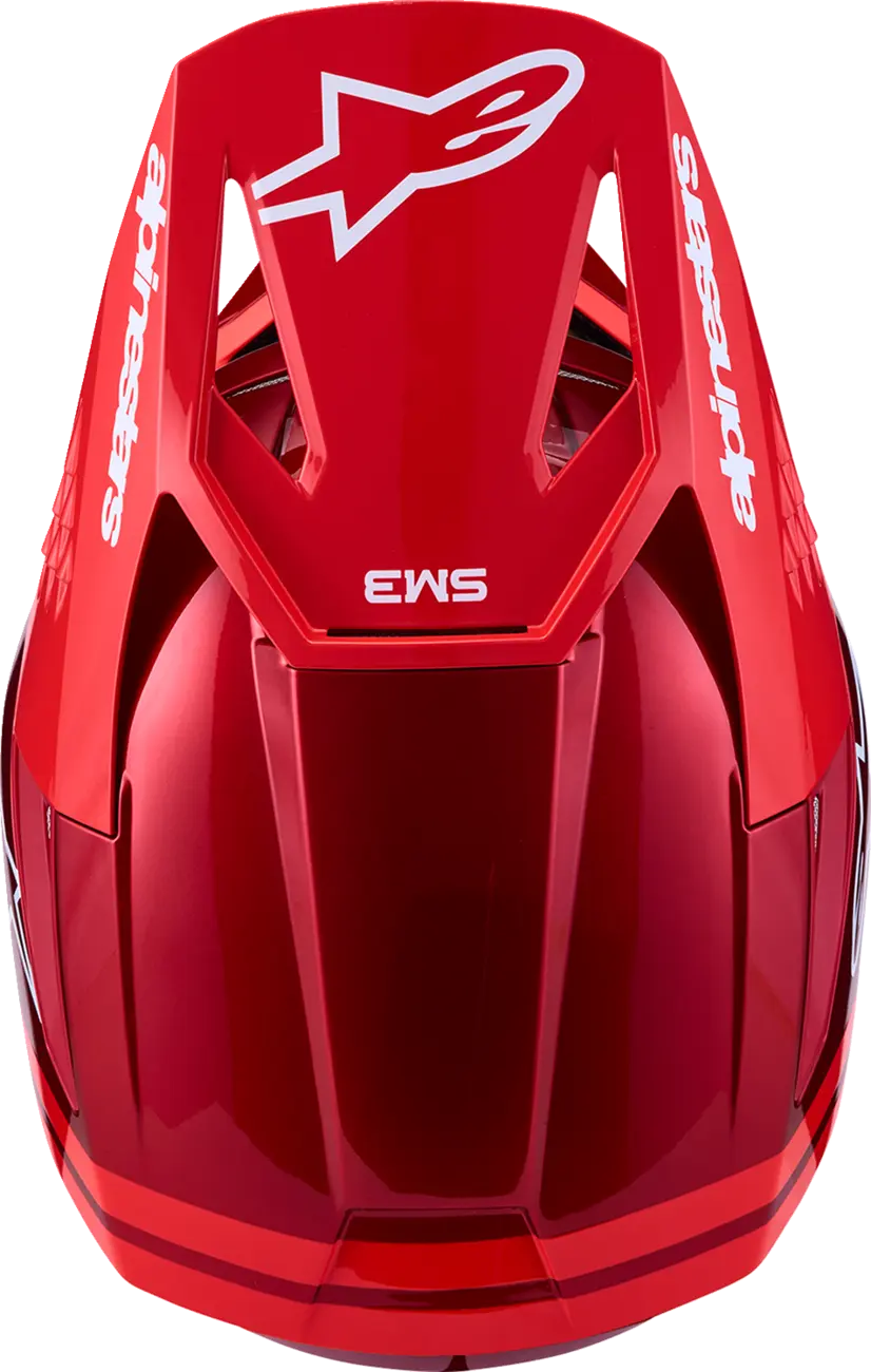 Alpinestars SM3 Radium Helmet Red/White