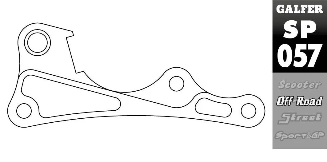 Wspornik Relokacyjny Zacisku Hamulcowego Galfer