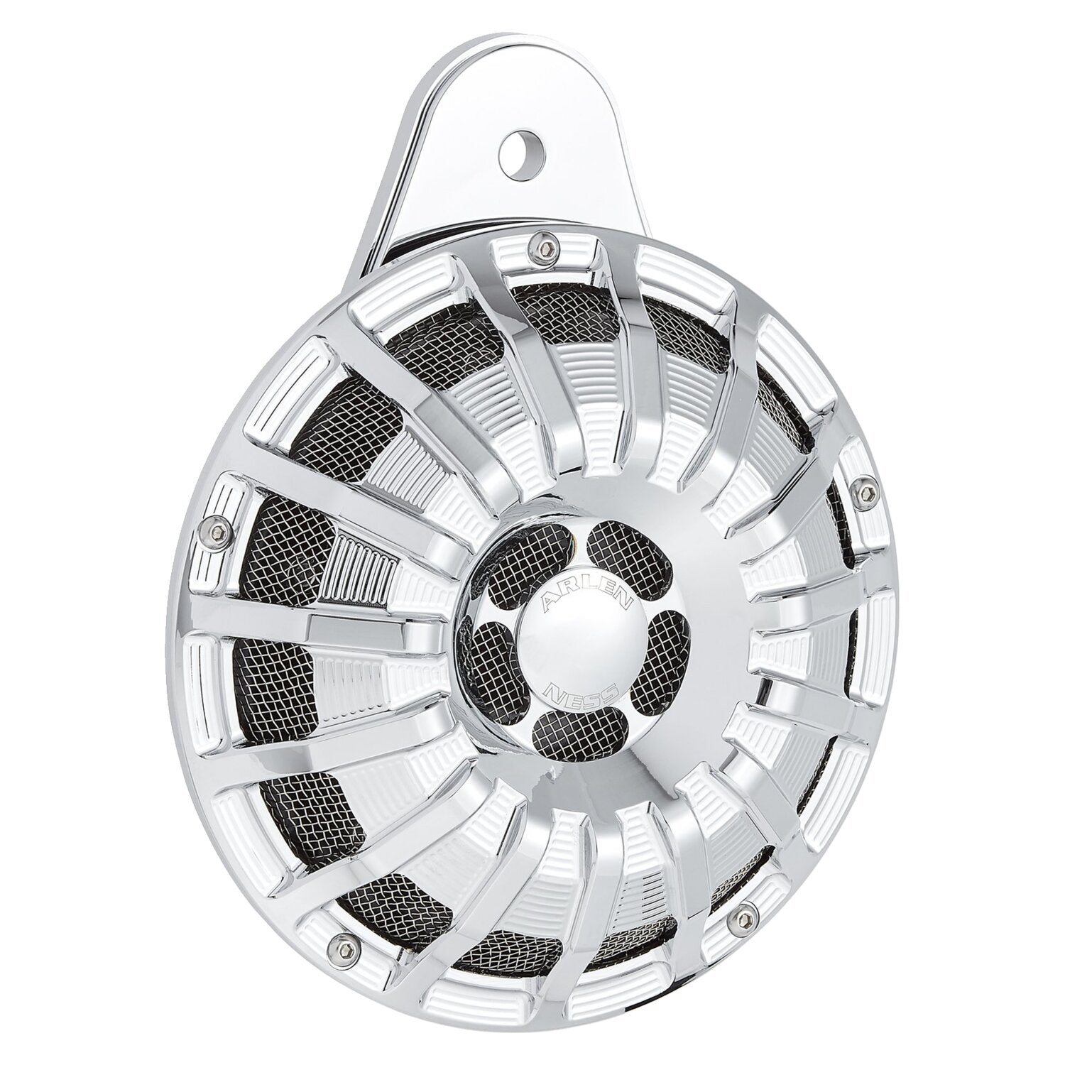 Arlen Ness 15-spoke horn cover - Chrome