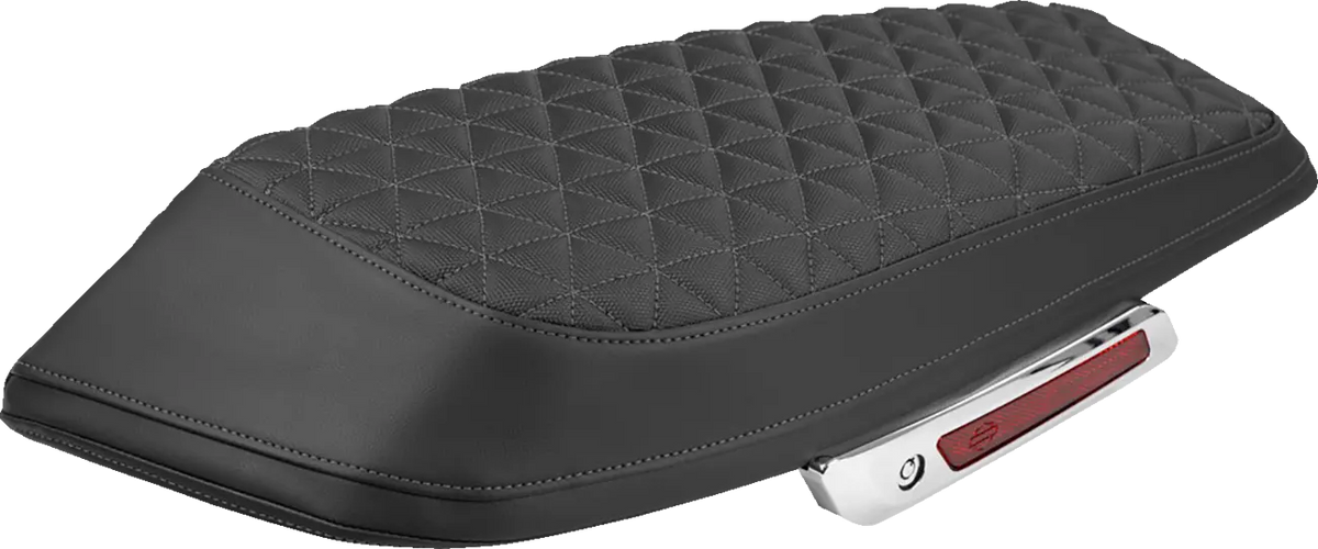 Saddlemen Roadsofa Step-Up Saddlebag Lid Covers Tri-Gripper Gray
