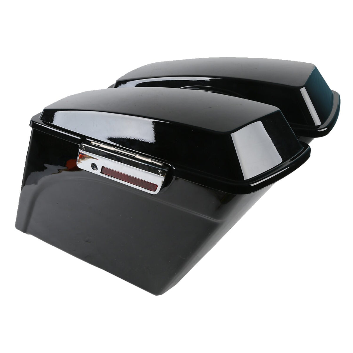 MCS 5" down extended saddlebag set - Black
