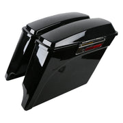 MCS 5" down extended saddlebag set - Black