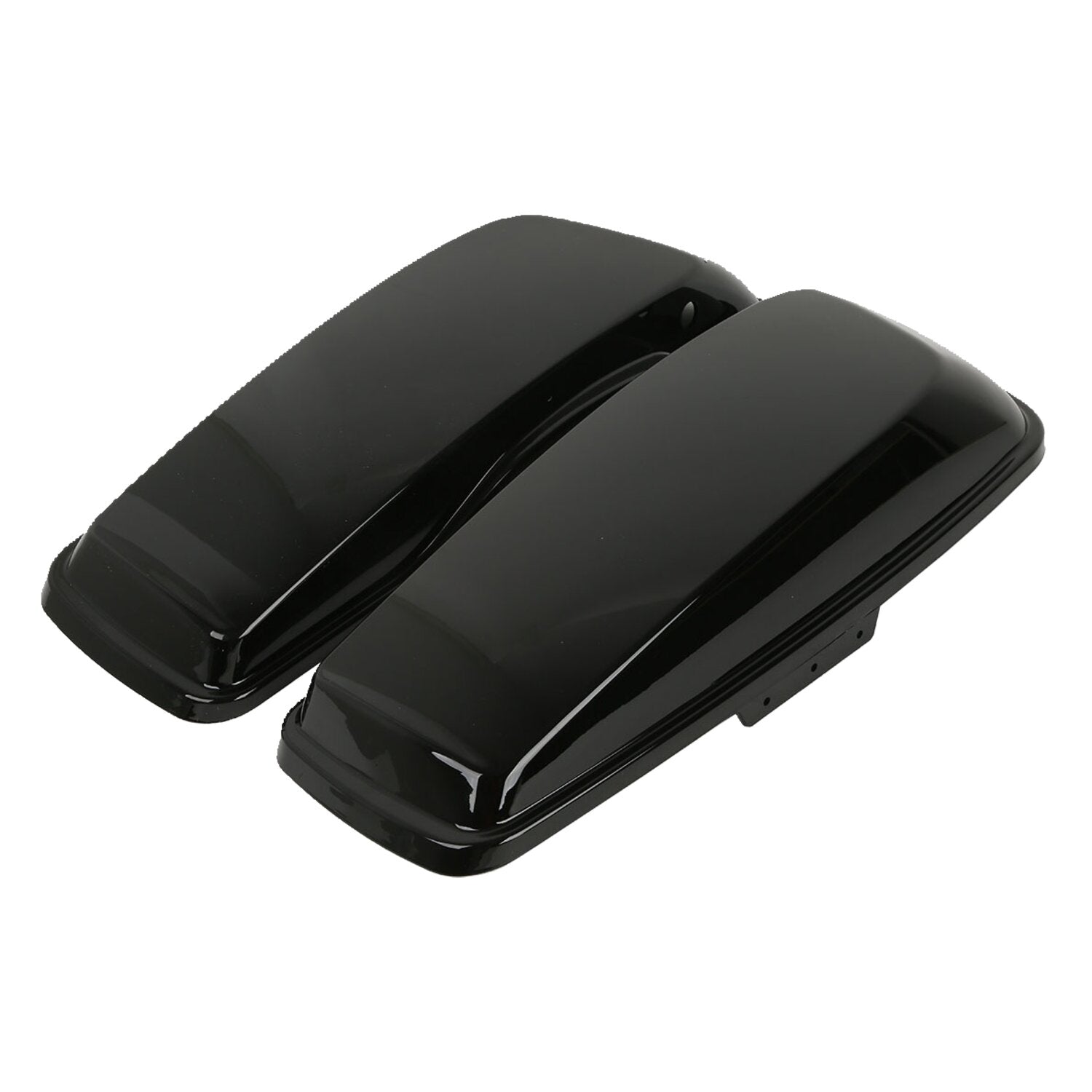 MCS Saddlebag lid set - Black