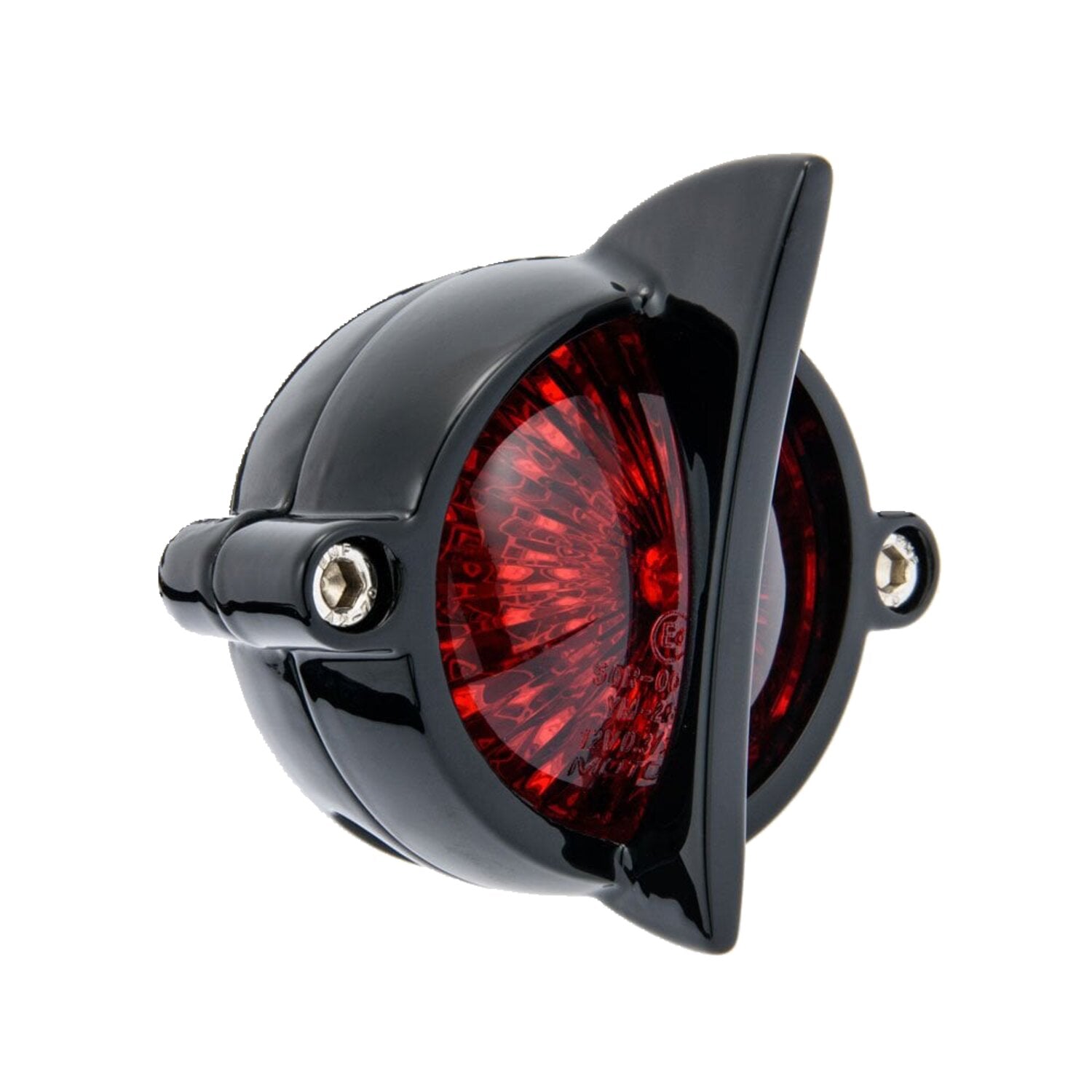 Motone Cuda taillight - Black no bracket - ECE