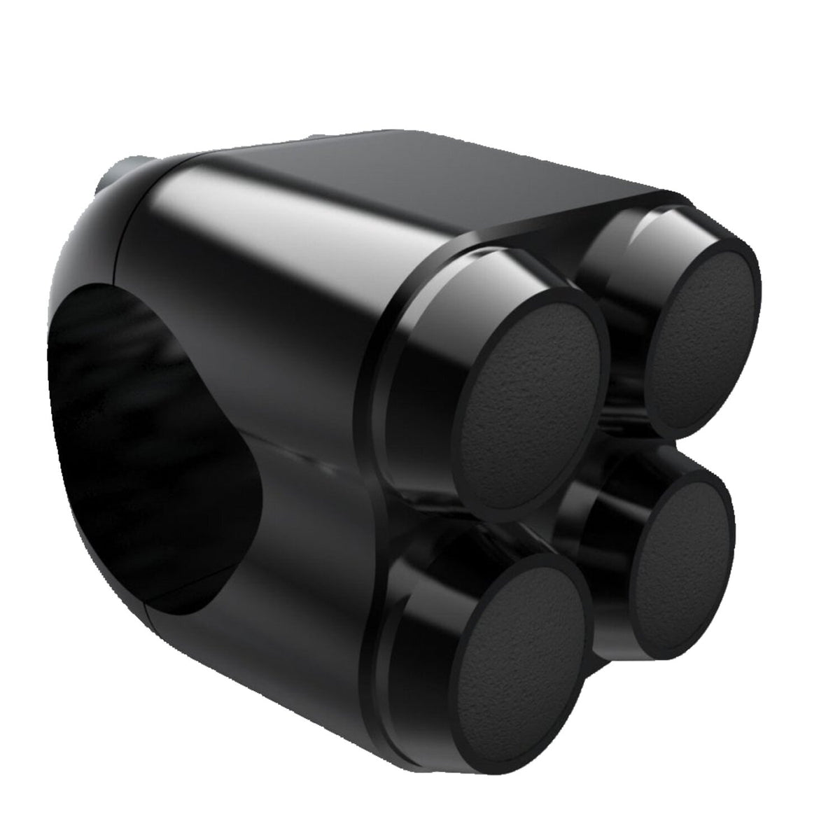 Motone micro switch with 4 buttons - Black