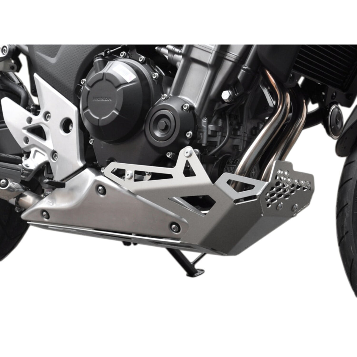 Zieger engine guard silver