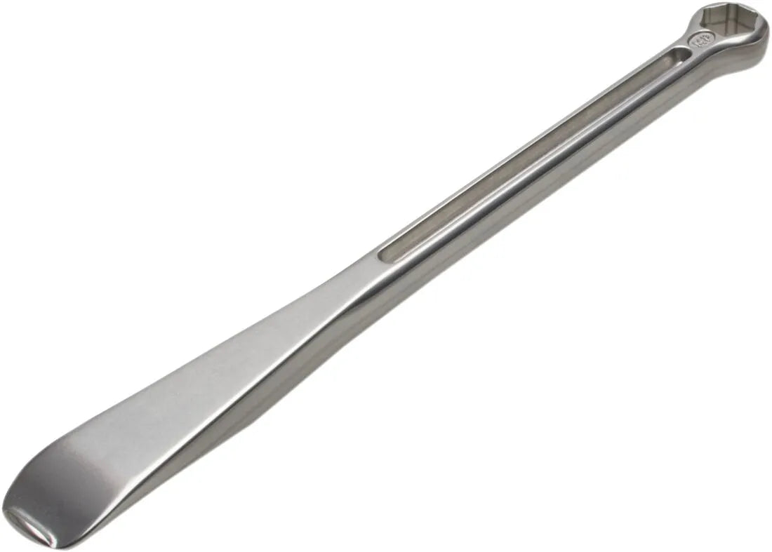 Motion Pro T6 Tire Lever 10/12mm Hex 10" Silver Anodized