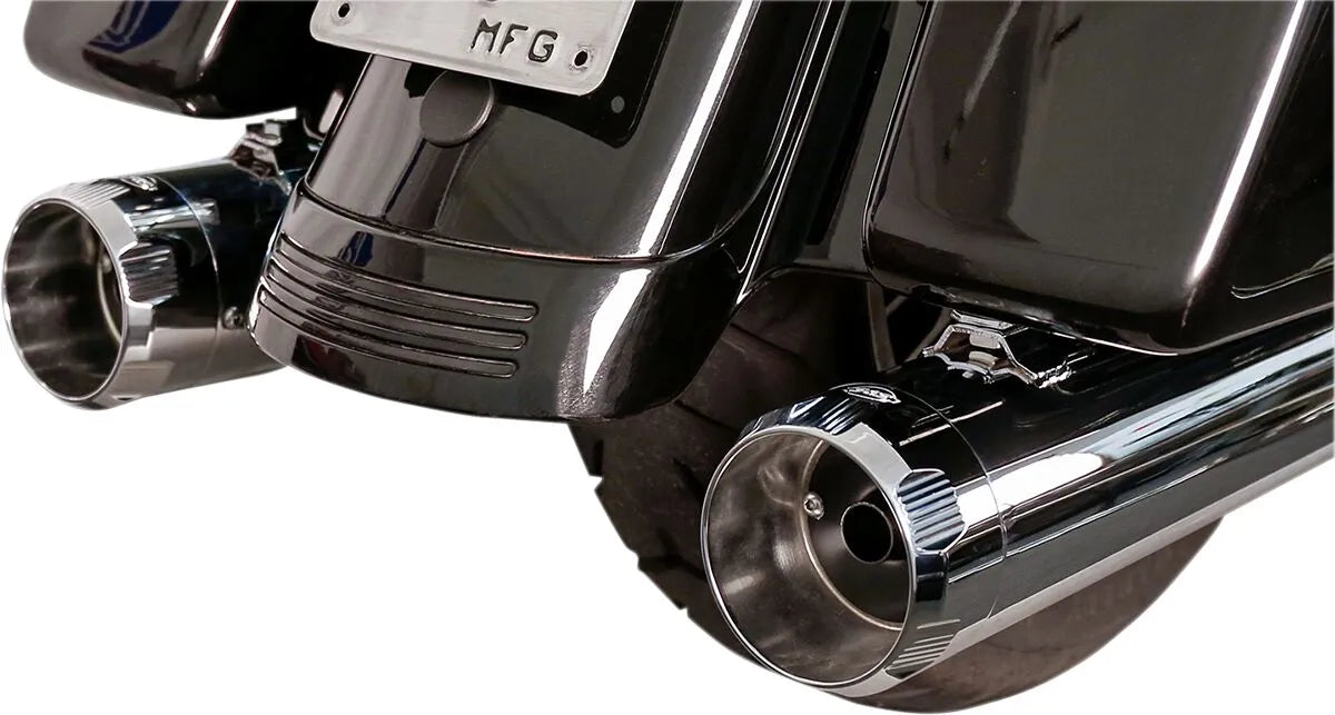 S&S Cycle Mk45 Tłumiki Slip-on Z Końcówkami Thruster - Homologacja Drogowa ECE