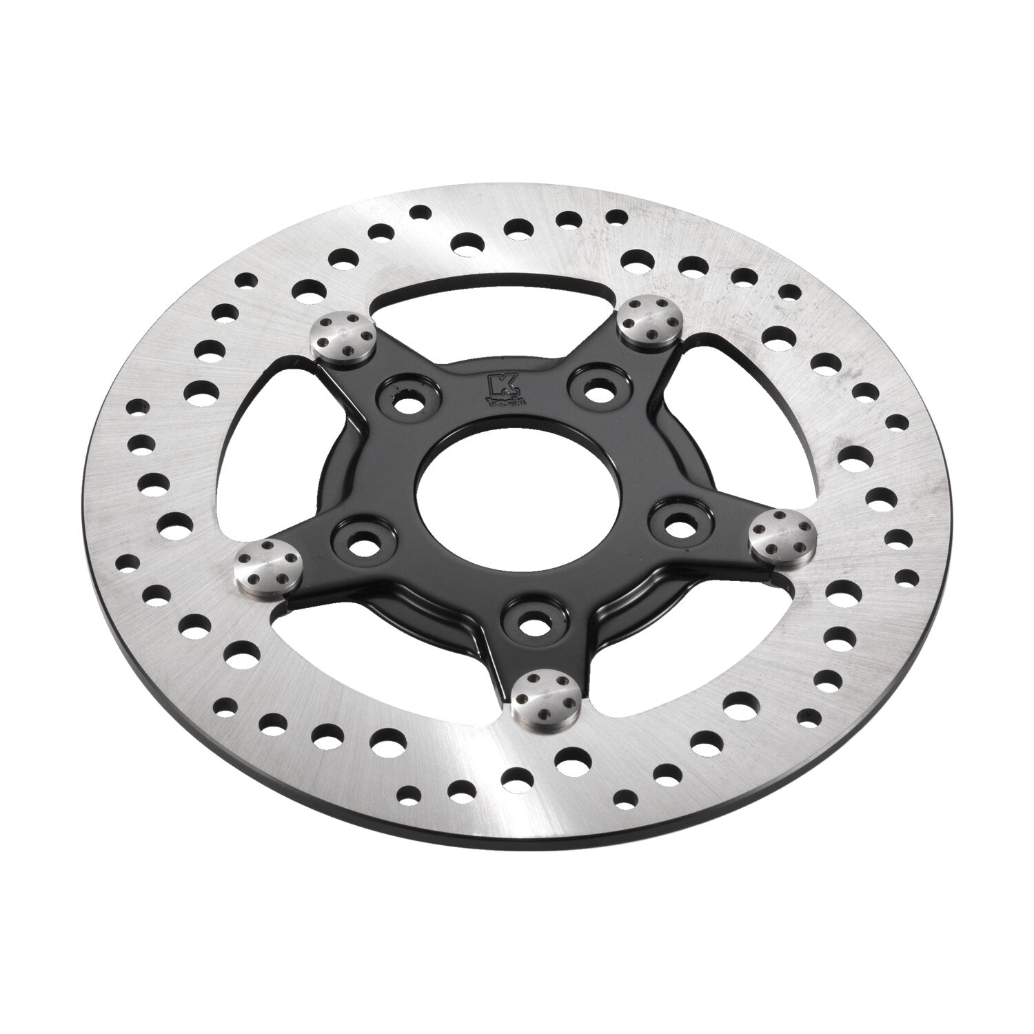 Kustom Tech K-Tech drilled brake rotor stainless steel 8 5"