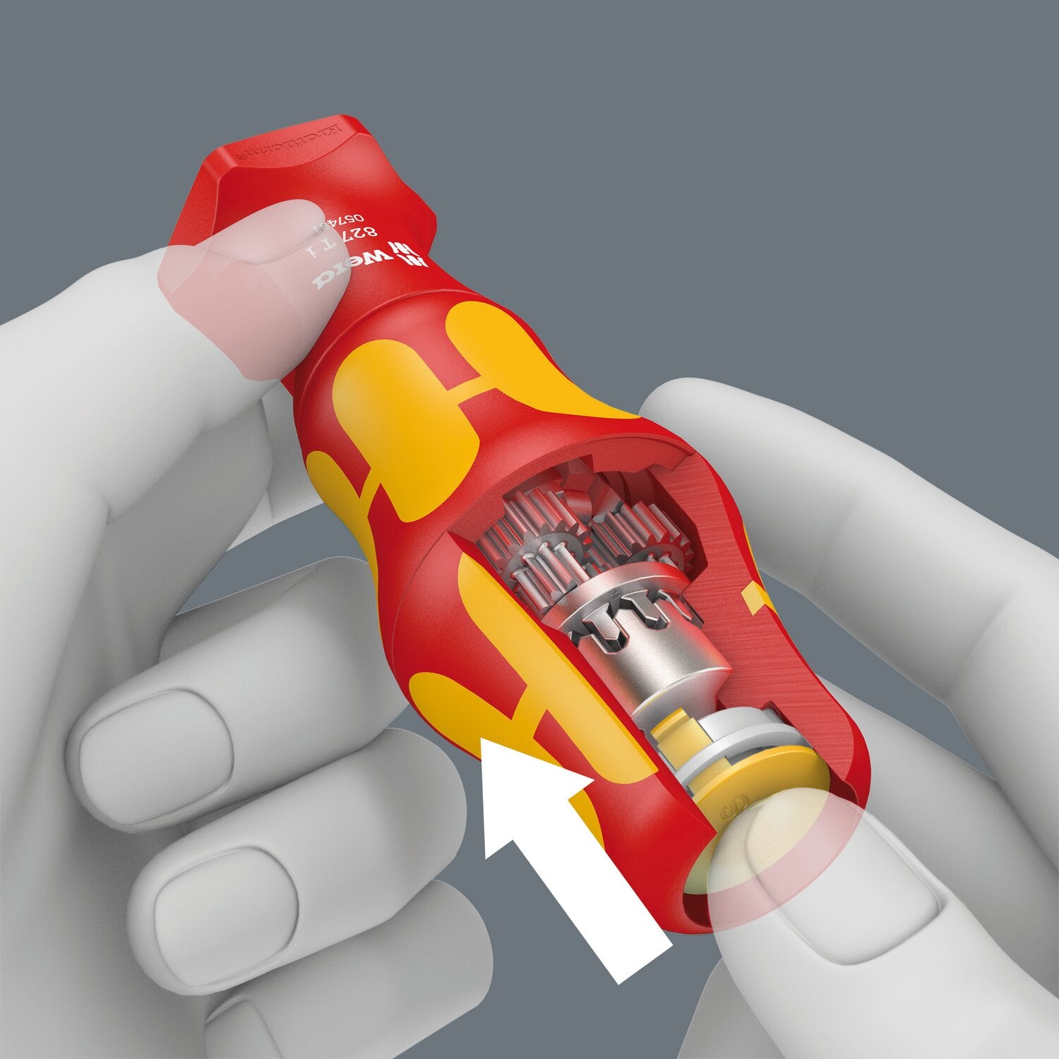 Wera Kraftform turbo handholder T i 827 serie