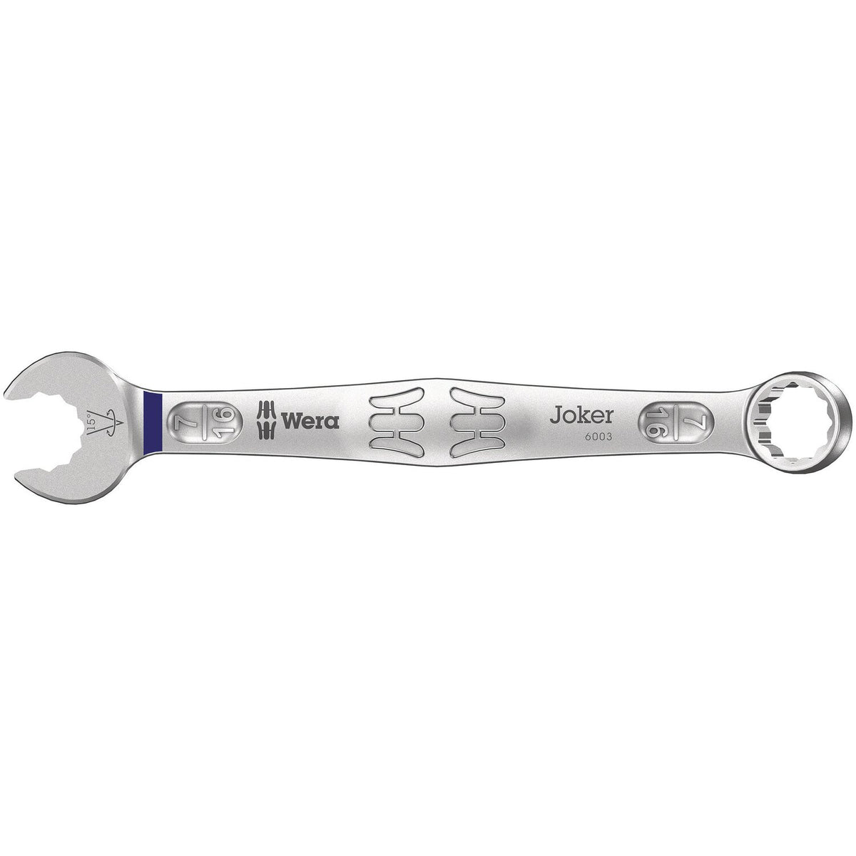 Wera wrench open/ box end 7/16" Joker 6003 series