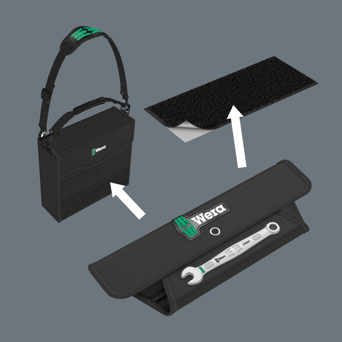 Wera wrench open/box end set 8-pc Joker 6003 series -US size