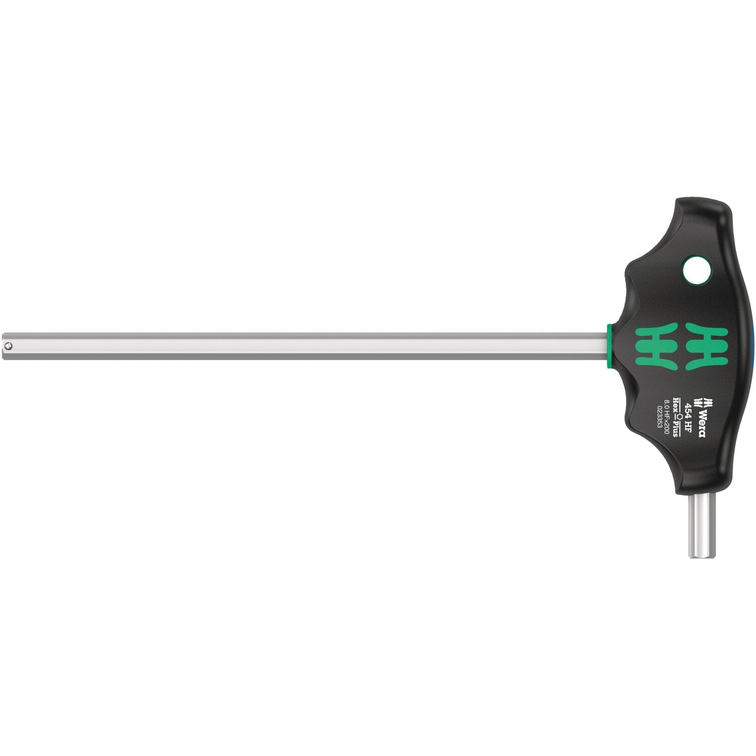 Wera HF T-handle hexdriver series 454 Size 8