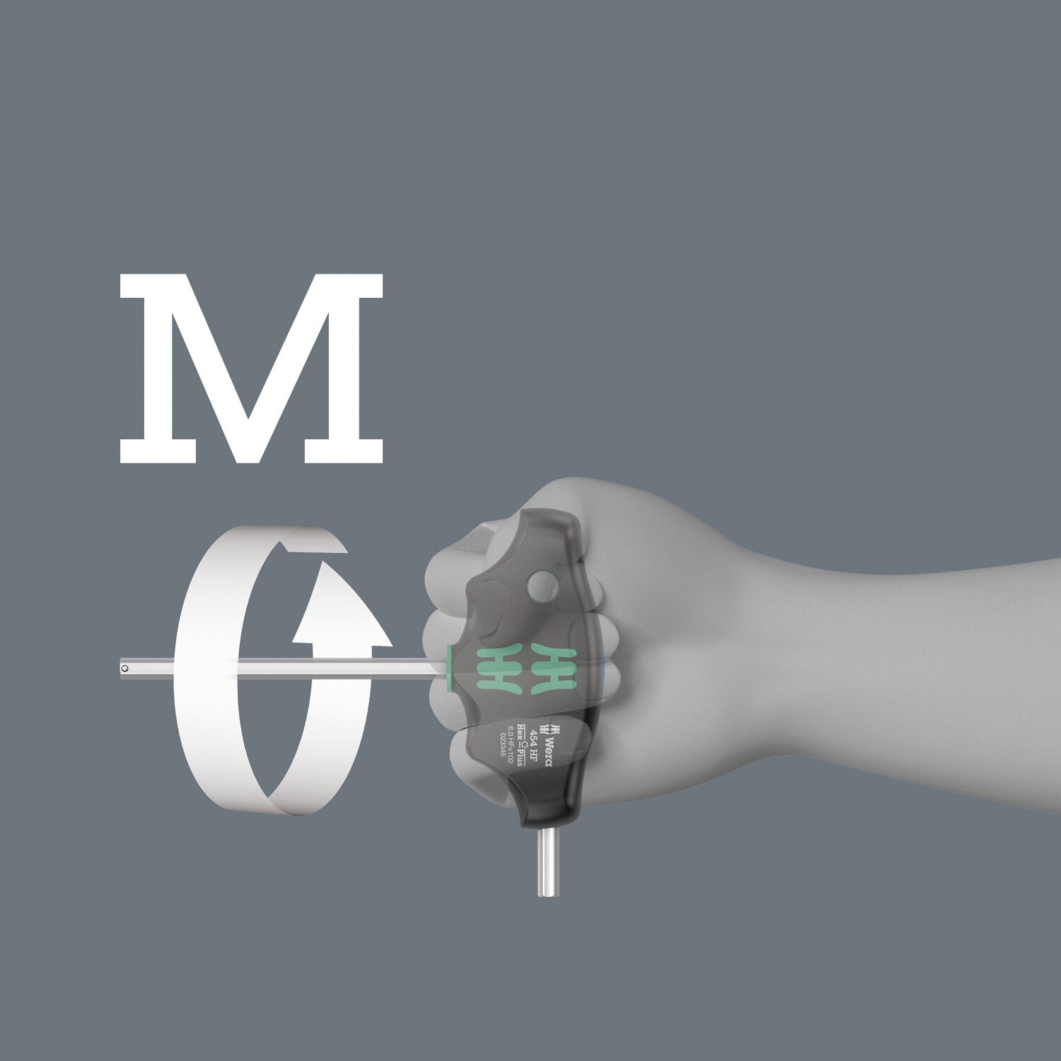 Wera HF T-handle TX7 Torx® driver series 467