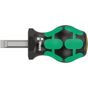 Wera Stubby carburetor screwdriver Slotted screws Series 335